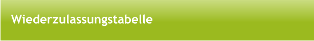 Wiederzulassungstabelle