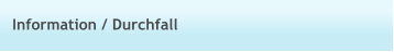 Information / Durchfall