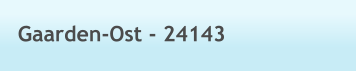 Gaarden-Ost - 24143