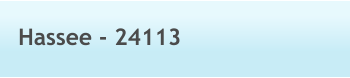 Hassee - 24113
