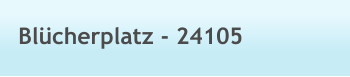 Blücherplatz - 24105
