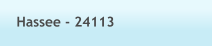 Hassee - 24113